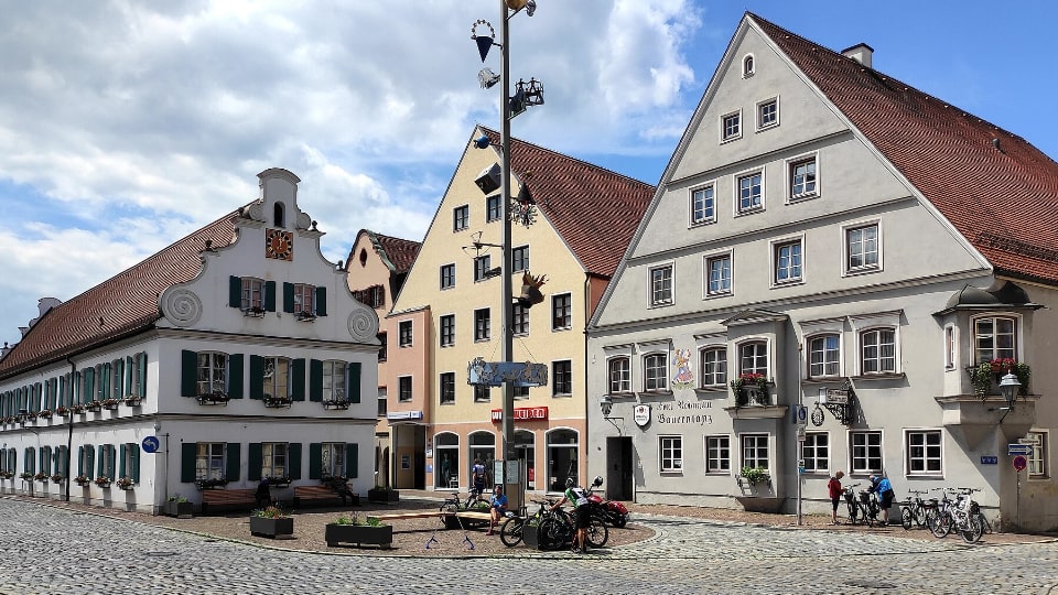 Innenstadt Stadtplatz Aicach