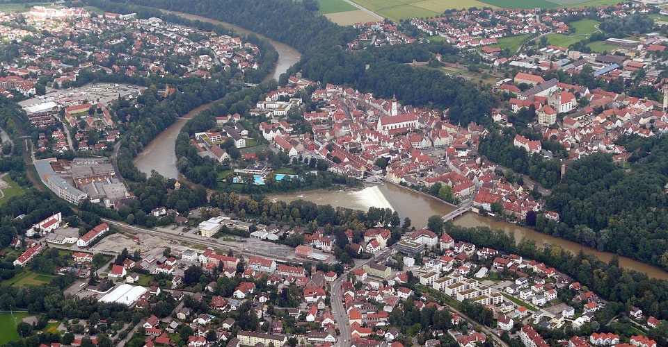 Luftaufnahme Landsberg am Lech