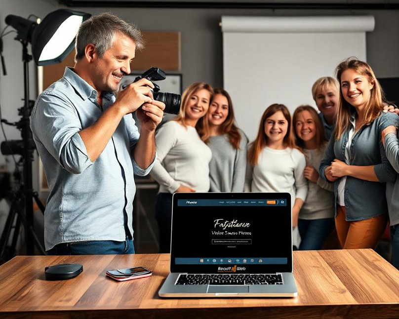 Webdesign für Fotografen und Fotostudios