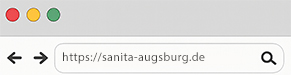 Browserleiste Sanita